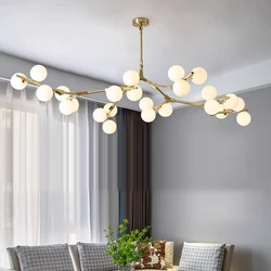 Nordic home decoration, stair chandelier, living room bedroom and dining room Pendant lights, ceiling light, indoor lighting