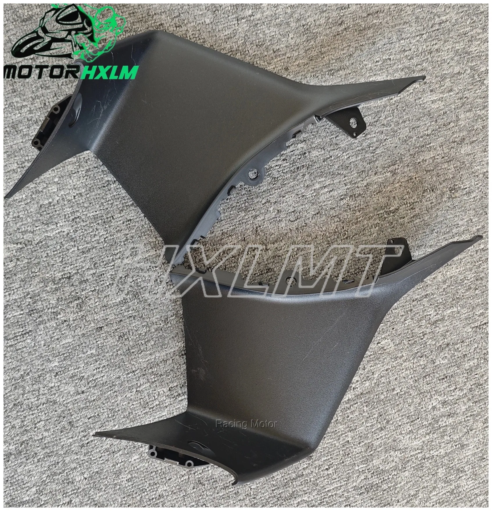 Motorcycle Fairing Body Kit - Fender Frame Cover Fixed Wing Fuel Tank Side Panel Fairing Kit Unpainted Motorcycle Accessories Fi
