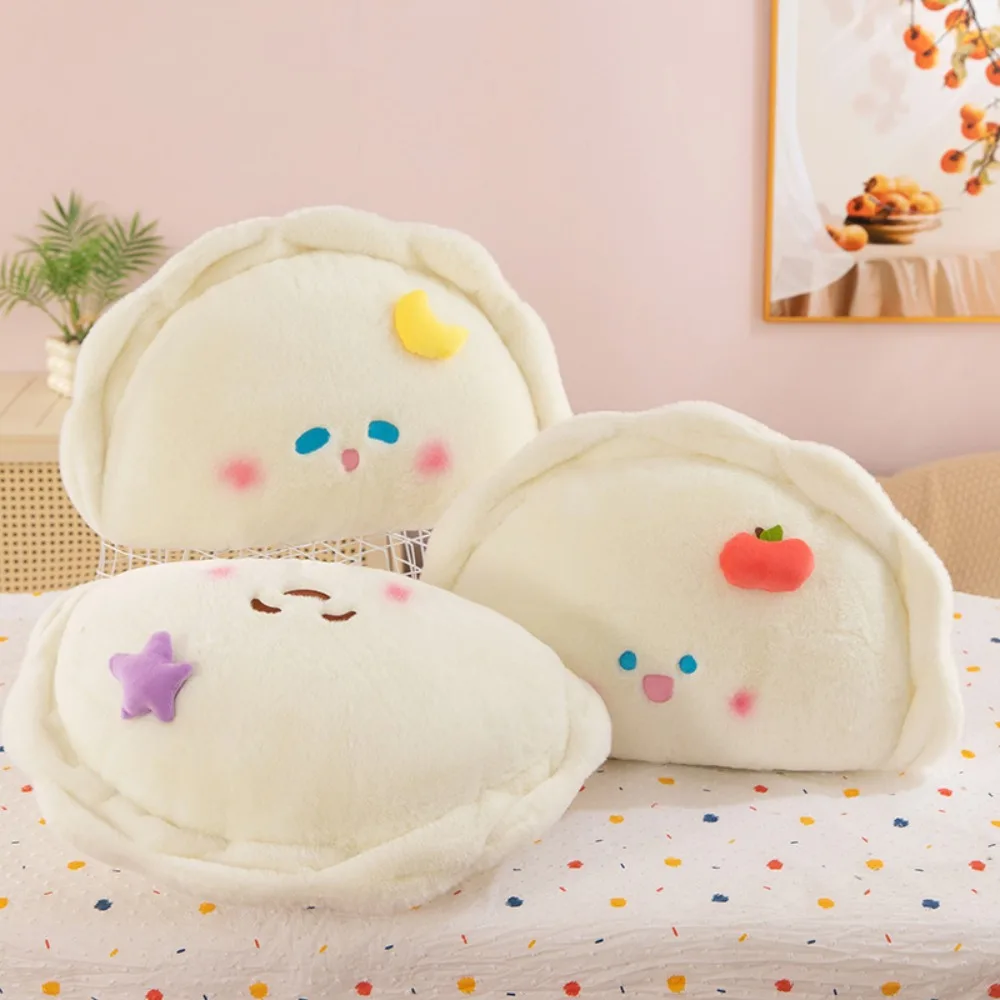Cute 40cm Plush Pillow Stars Cartoon Dumpling Doll Moon Apple Cloud Doll Great Gift