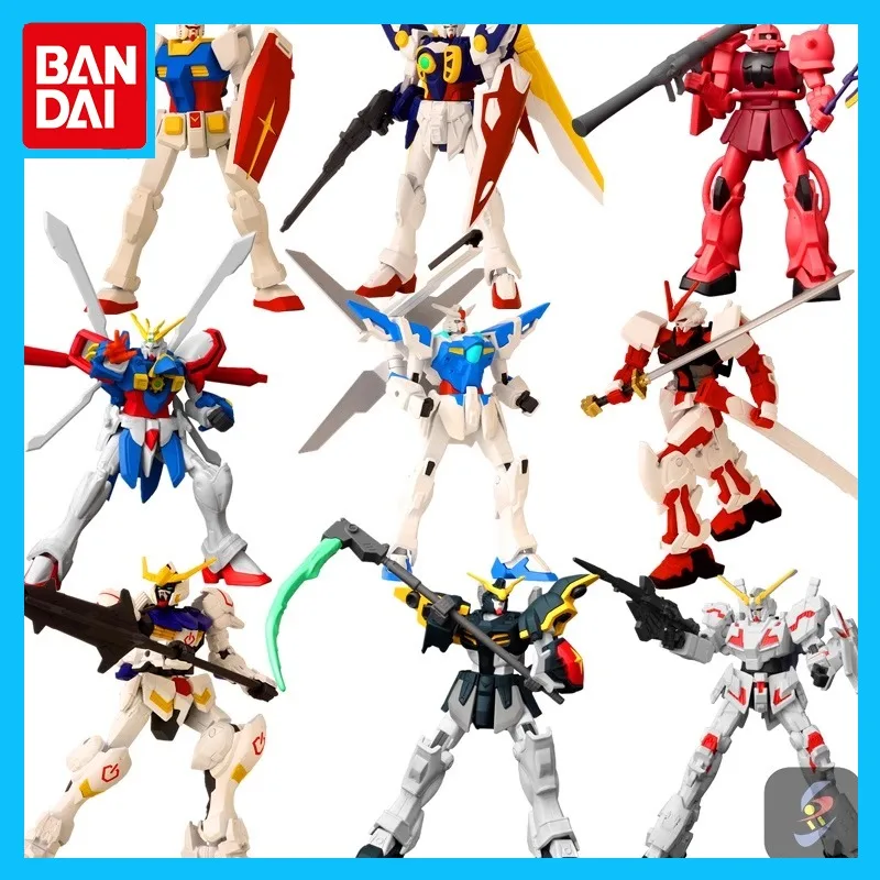 

Bandai Original Gundam Infinity Anime Figure CANDY TOY Barbatos Green Zagu Action Figure Toys for Boys Girls Kids Gift