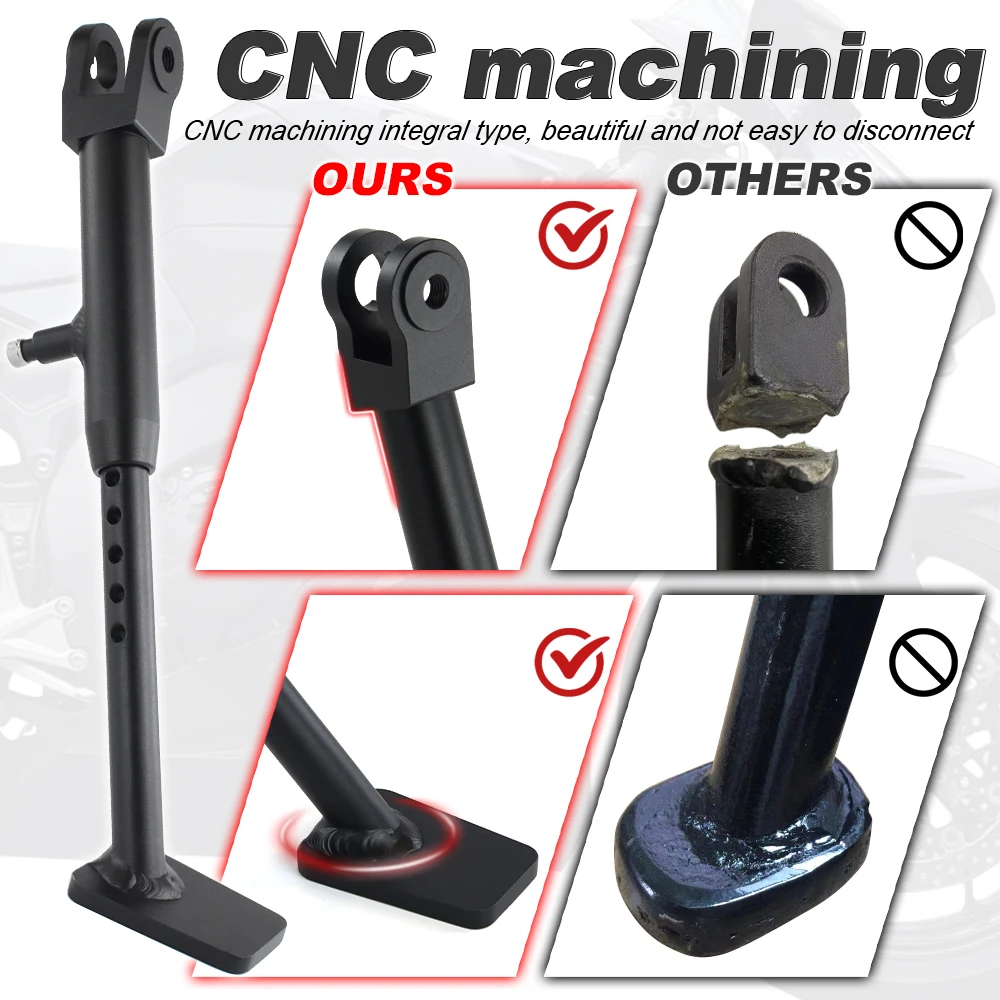 

Fit For Honda NT1100 2022 2023 2024 2025 CBR1000RR 2008-2025 Motorcycle Kickstand Adjustable Foot Side Support Parking Stand