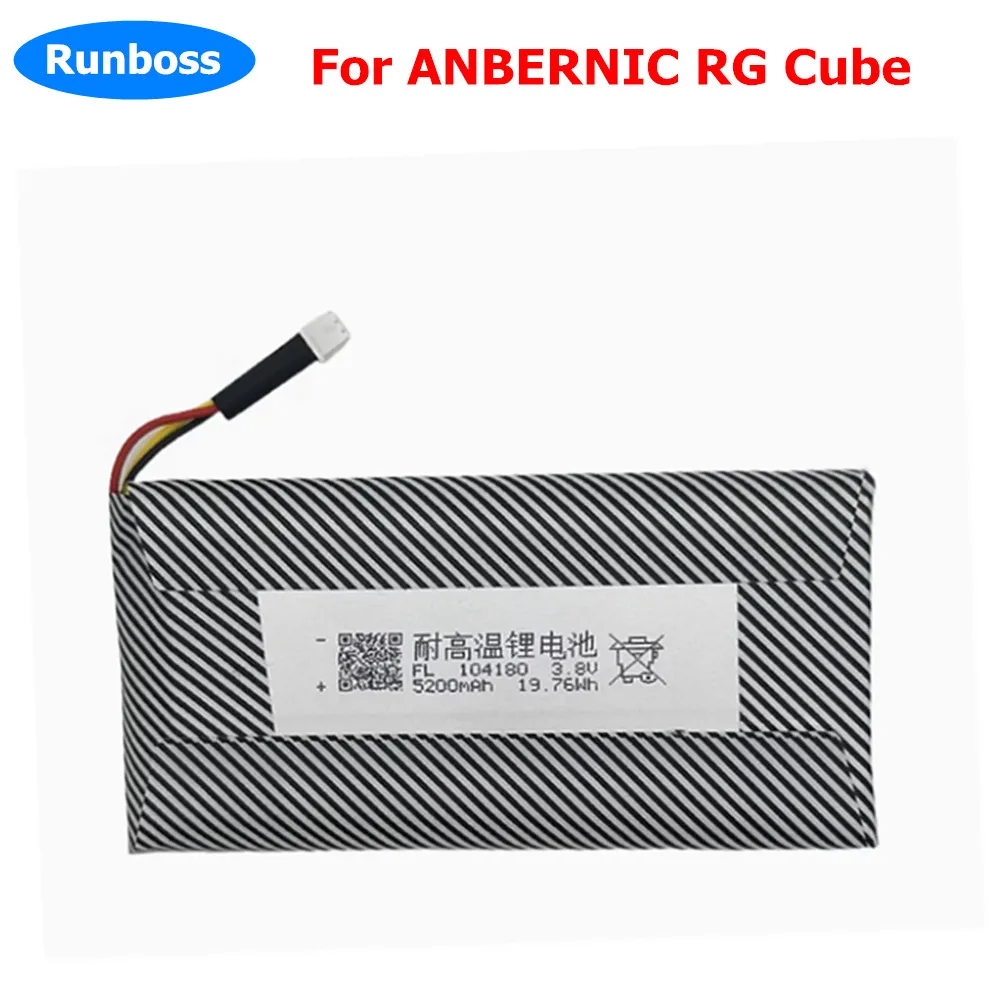 5200mAh Battery For Anbernic RG Cube 3.95'' IPS Retro Handheld Game Players Video Game Console