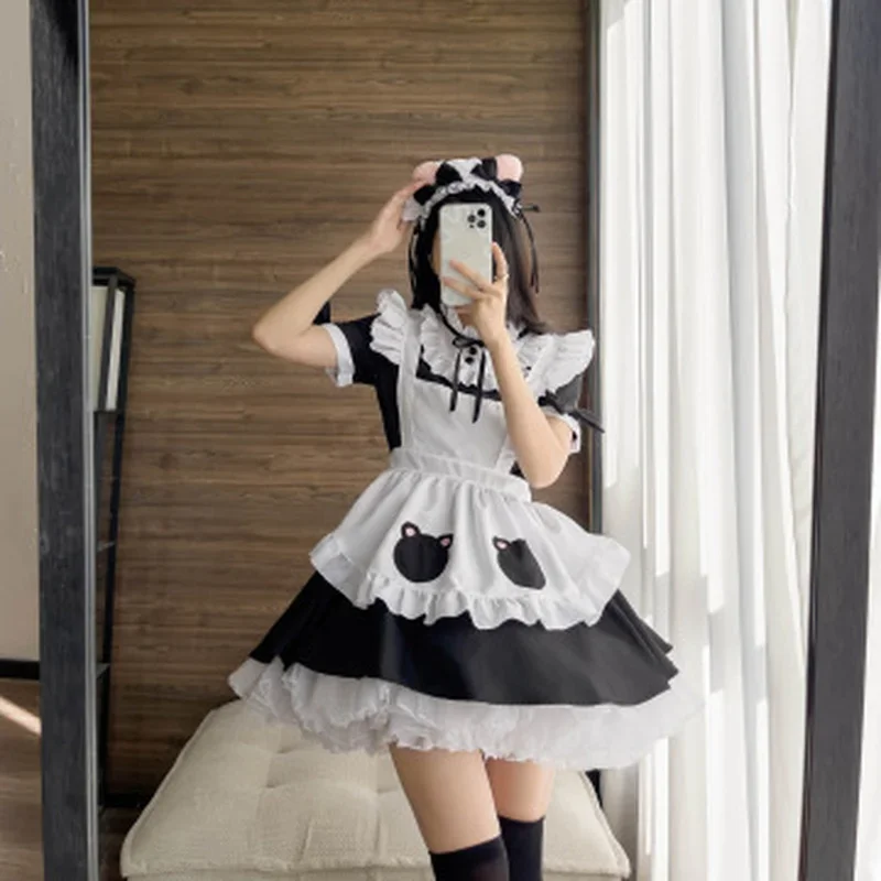 8 Stijl Anime Lolita Meid Cosplay Kostuum Gothic Lolita Plus Size Meid Uniform Schattig Konijntje Meisje Meid Outfit Parincess Feestjurk