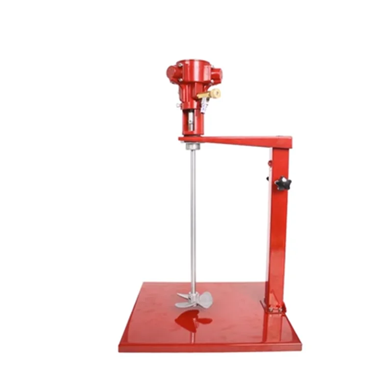 20L Pneumatic Paint Mixer Stirrer Air Powered Liquid Mixer Agitator Lifting Hand-Held Coating Mixing Machine 2600r/min DS3-5S