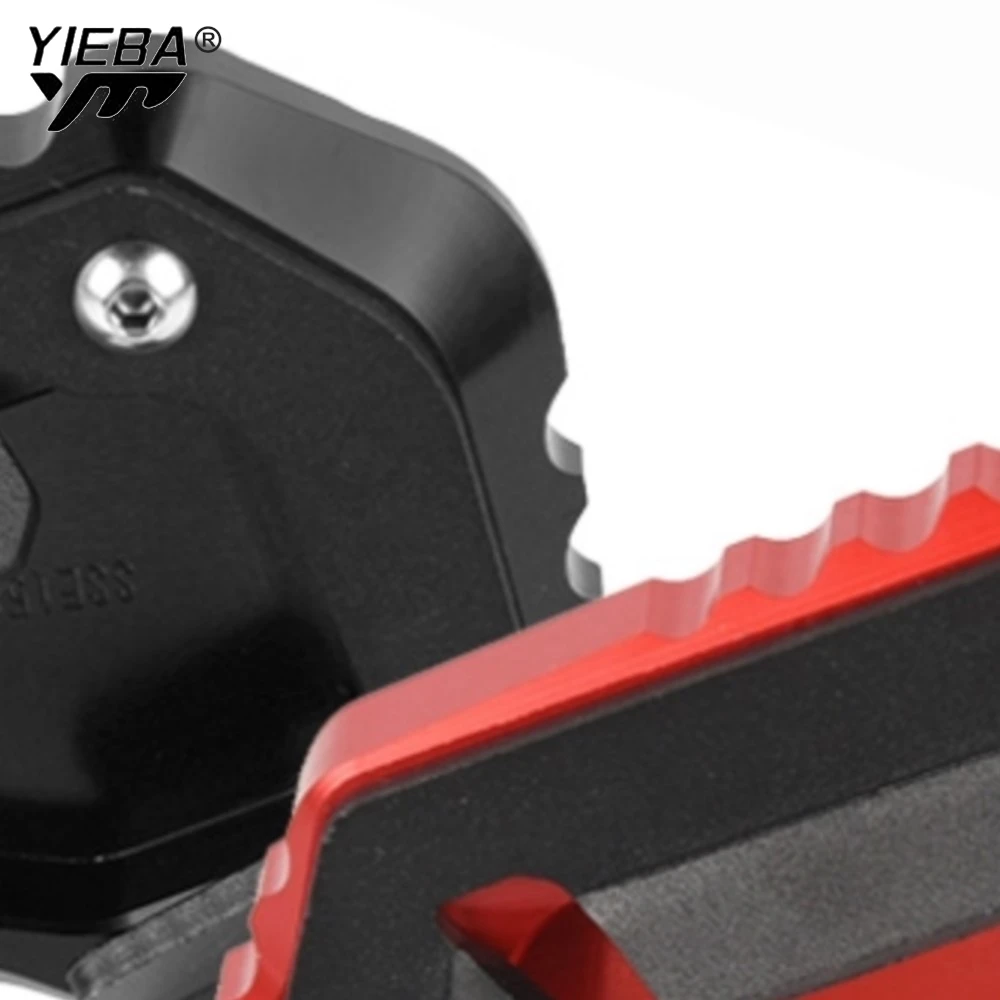 For TIGER EXPLORER 1200 2011 2012 2013 2014 2015 Style:V13VG CNC Kickstand Foot Side Stand Extension Pad Support Plate Pedal