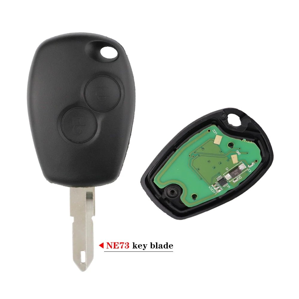 3 Buttons 434MHz PCF7961M 4A Chip For Renault Trafic Master Modus Sandero Logan Symbol Dacia Duster Logan Sandero 2012-2016