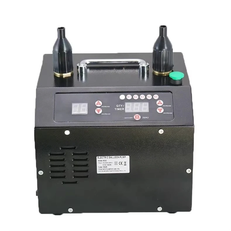 Electronic Inflatable Balloon Pump Double Hole for All Types Christmas Air Pump Wholesale Manufacturer Supplier