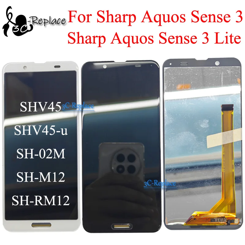 5.5 Inch For Sharp Aquos Sense 3 Sense 3 Lite SHV45 SHV45-u SH-02M
