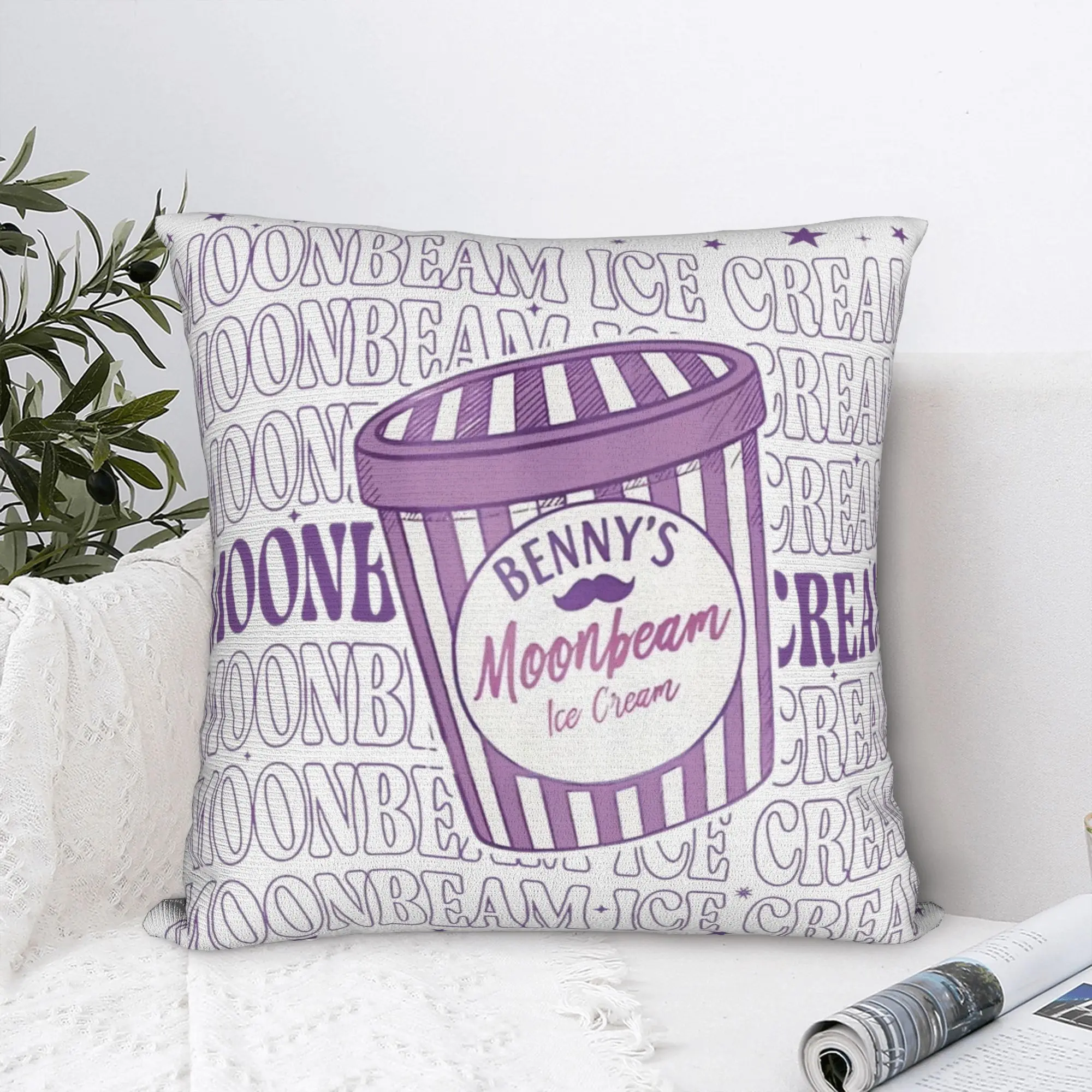 

Benson Boone Moonbeam Мороженое концертный тур Наволочки Чехлы для подушек Наволочки квадратные несколько размеров