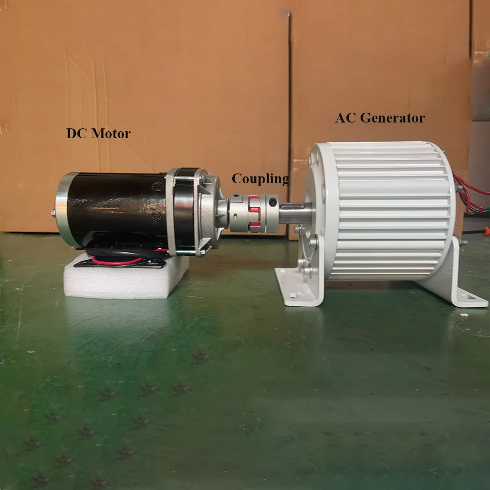 منخفضة RPM 10KW 20KW 30KW 50KW PMG مولد 220 فولت 380 فولت مولد المغناطيس الدائم الطاقة البديلة مع المخفض الكهربائي DIY بها بنفسك