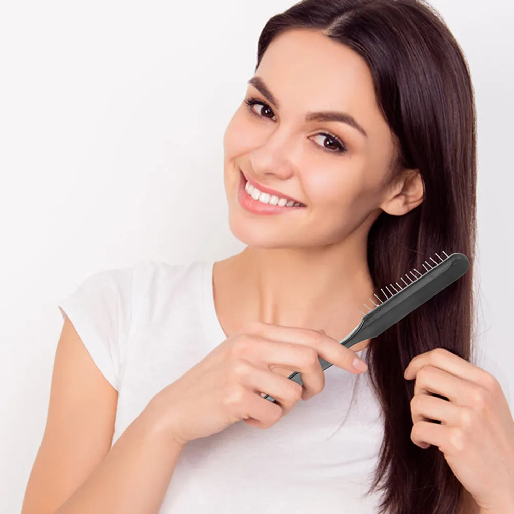 

3Pcs Styling Brush for Women Hair Detangling Comb with Rat Tail Pick for Coloring and Parting Teasing Brush