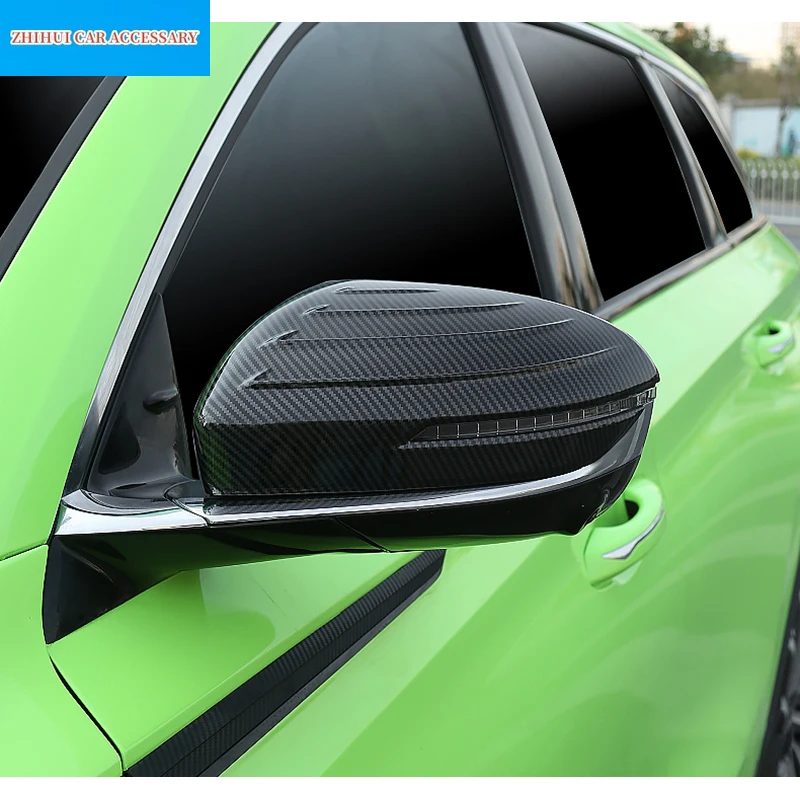 

Car Styling Exterior Rearview Mirror Cover Protective Shell Shield For Changan CS75 Plus 2021 ABS Decorations Accessories 2pcs