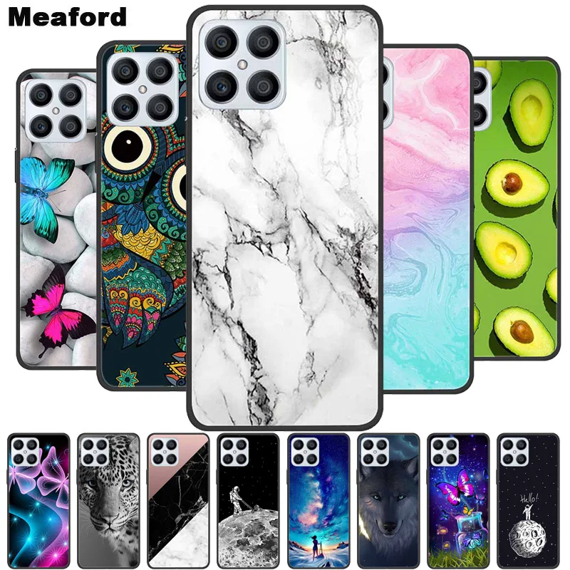 For Honor X8 Case Honor8X 5G 4G Cover Marble Printed Funda Slim Soft Silicone Back Cover For Honor8X 8 X X8 8X Max Bumper Capa