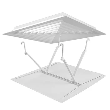 Voorruit Airconditioning Centrale Conditioner Ventilatie Deflectors Voor Huis Plafond Anti-Blow Baffle Vierkante Ijzeren Conditioners Ac