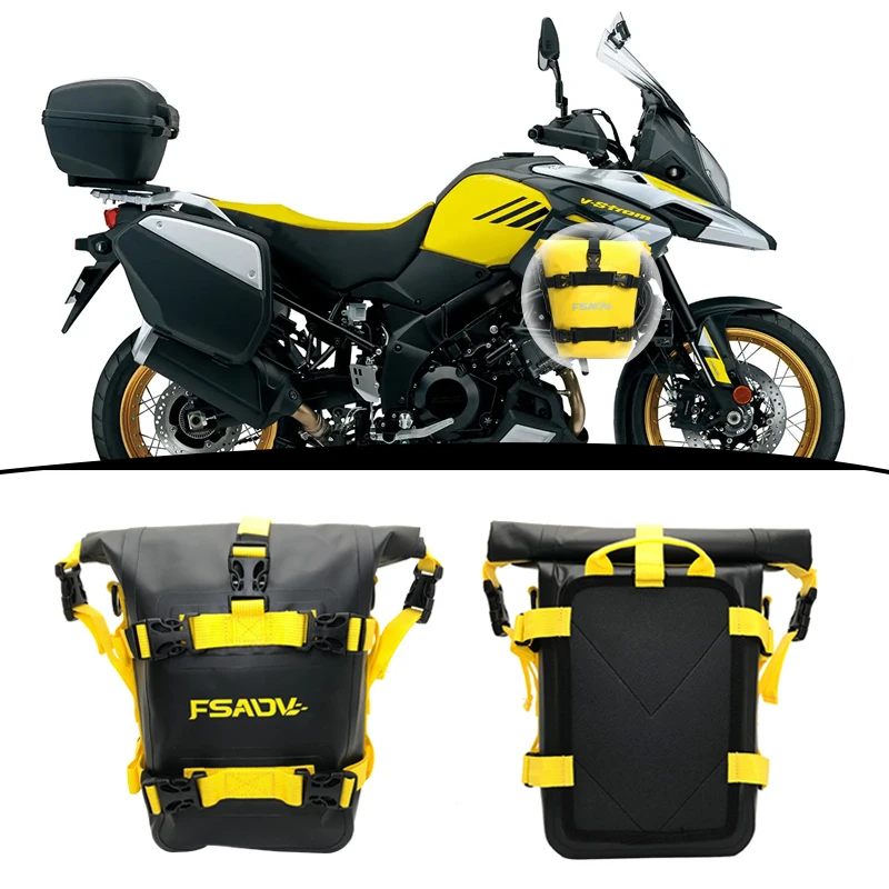 

For Suzuki V-Storm DL650 DL1000 V Storm DL250 DL1050 Motorcycle Frame Crash Bars Waterproof Bag Bumper Repair Tool Placement Bag