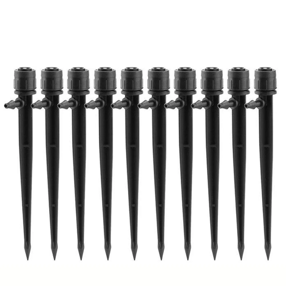 10pcs Low Temperature Resistant Drip Emitters for Year Round Garden Irrigation Systems Operating at 0 to 0.2MPa Pressure Range