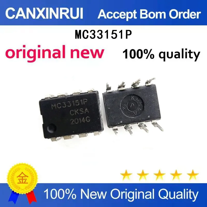 

(5-100 Pieces) Brand new original MC33151 MC33151P dual MOS driver chip directly inserted into DIP8 chip