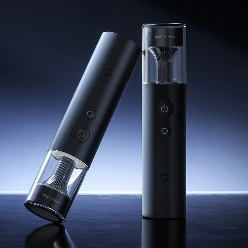 Xiaomi Mijia مصباح يدوي متعدد الوظائف 3100mAh IP65 مقاوم للماء 1000lm إضاءة الطوارئ للمنزل الذكي Xiaomi