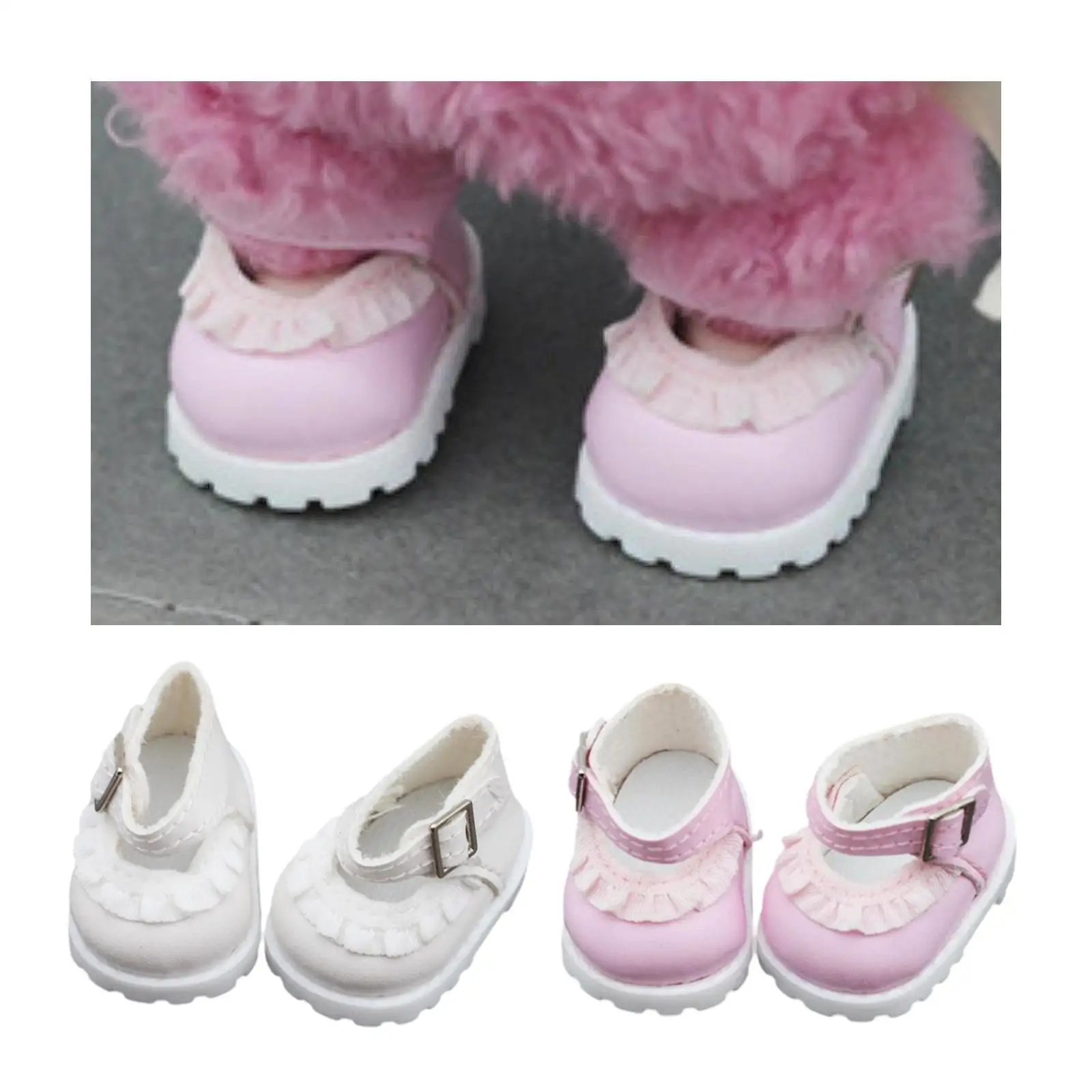 Fashion Dolls Shoes Handmade Model Costume Accessory for 15-17cm Dolls Dress up Boy Dolls Halloween Gifts New Year Gifts