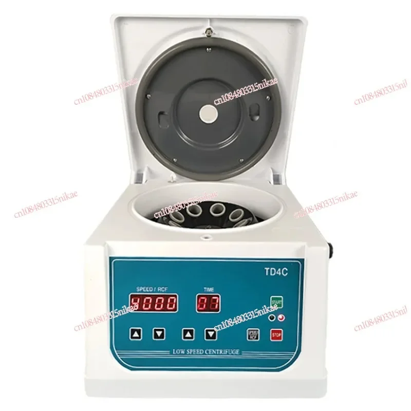 

TD4C Laboratory Centrifuge Electric Low Speed PRP Centrifuge Digital Display Desktop Centrifugal Machine 0-4000RPM Adjustable