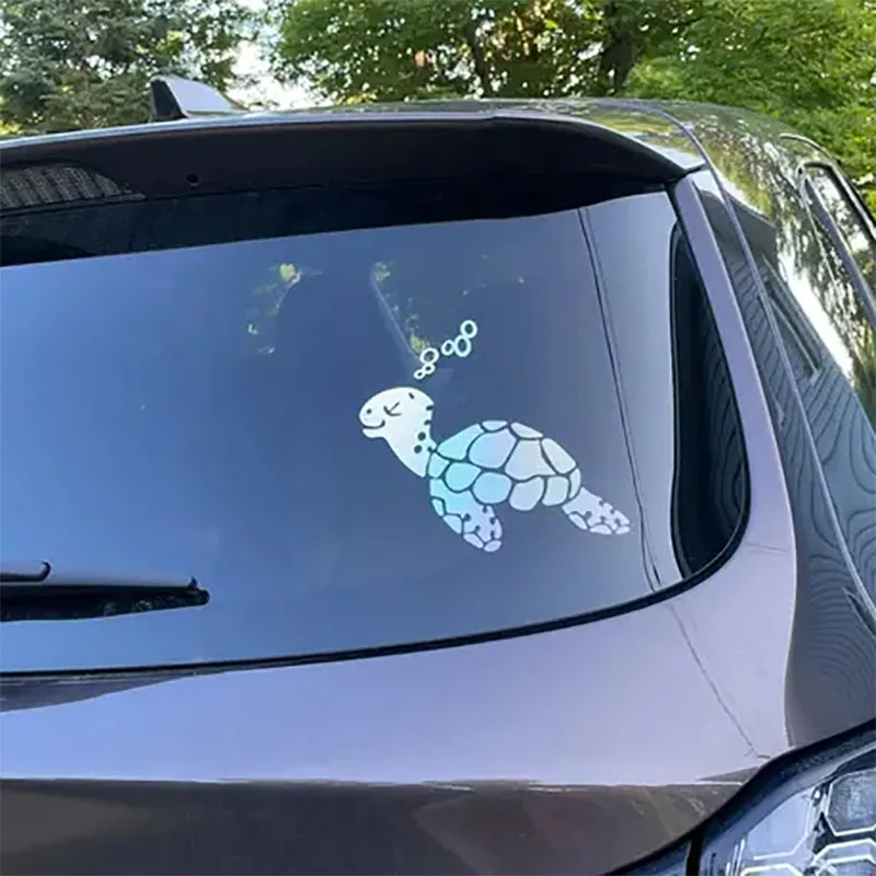 Cute Sea Turtle Car Sticker Windows Bumper Body Decor Car Accessories Art Vinyl Decals