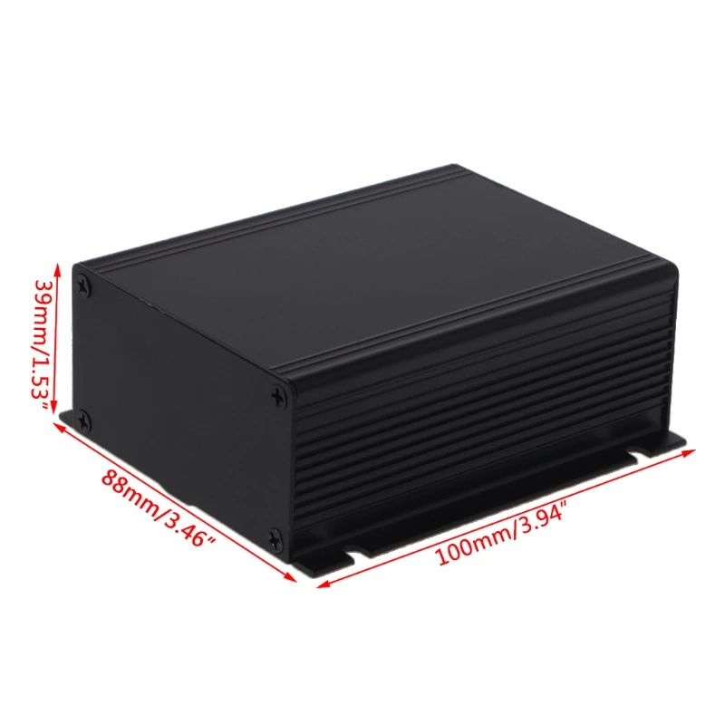2021 nuova custodia in alluminio fai-da-te progetto elettronico scatola strumenti PCB 100x88x39mm