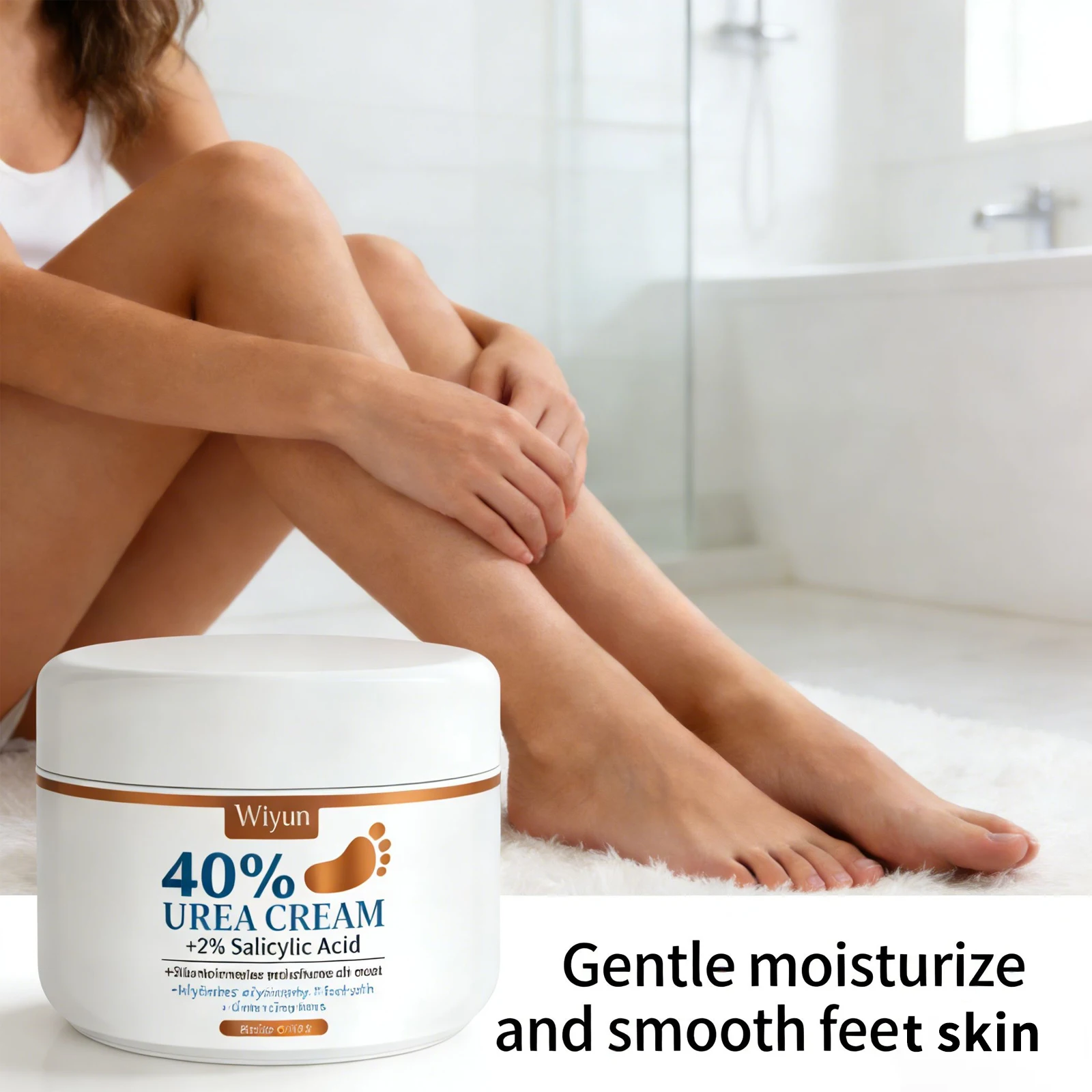 

Foot Cream Urea 40% Plus Salicylic Acid2% Exfoliating Repair Cracked Heel Relieve Feet Deep Hydration Smoothing Foot Skin Care
