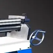 Small Electric Plate Rolling Machine for Rolling Thin Metal Sheets Into Circles; Small Three-Roll Rolling Machine Fo(Customized)