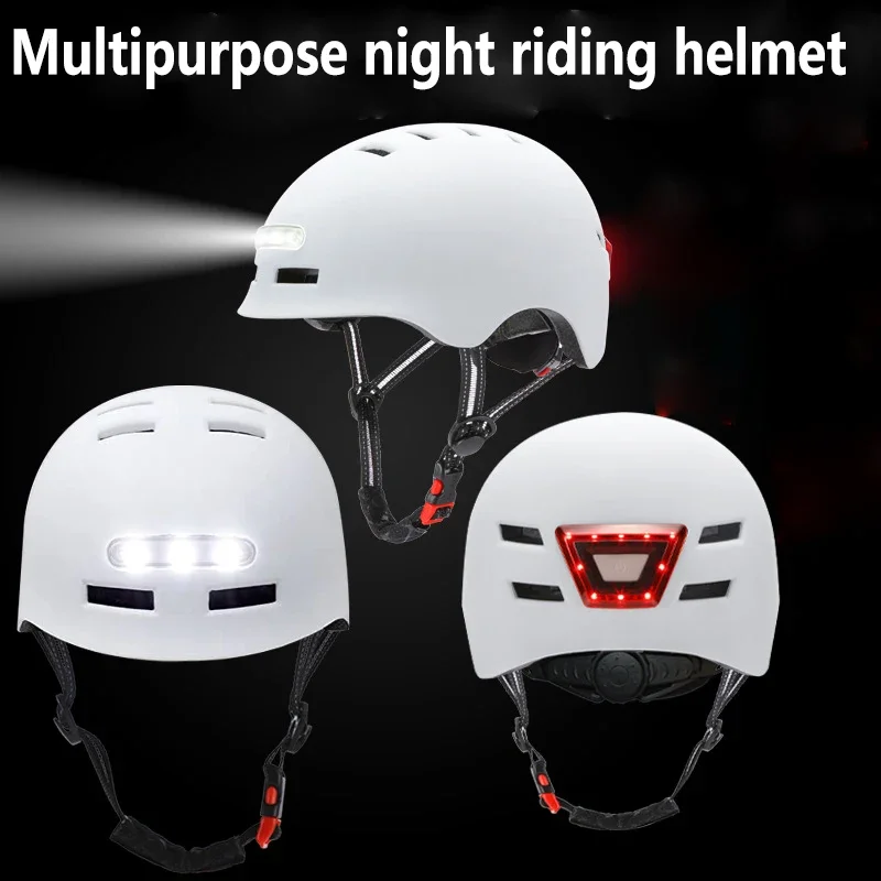 

2022 NEW Bike Cycling Helmet Smart Tail Light Adult Helmet Electric Bicycle MTB Road Scooter For Sport Urban Helmet Men Women