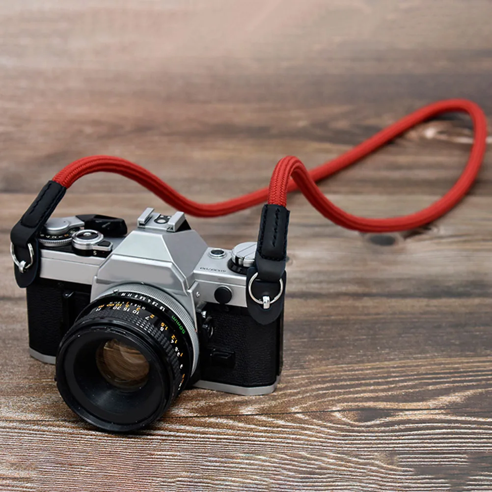 

Camera Neck Strap for Women Polyester Wear-Resist Sling Belt with Steel Ring Pad Secure Shoulder Carry for Mirrorless