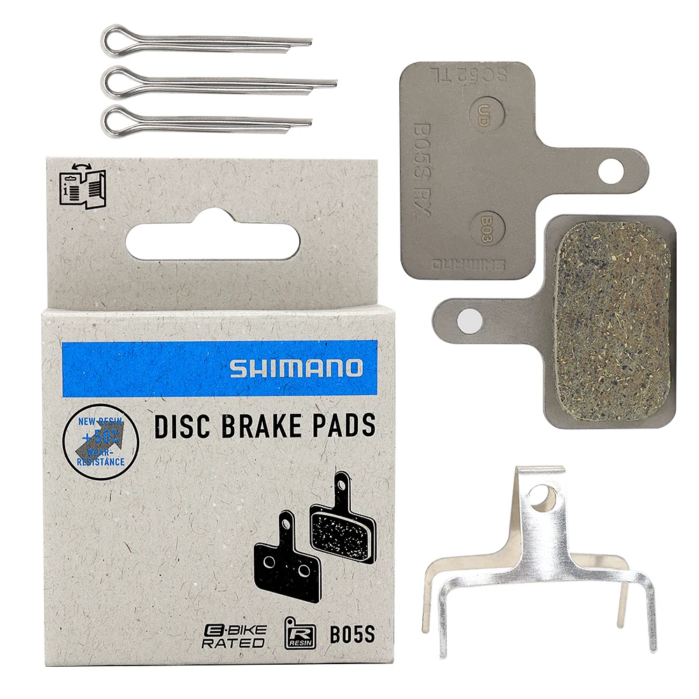 SHIMANO B05S Disc Brake Pad for Mountain Bike Resin Brake Pads for BR-MT410 BR-MT400 BR-MT200 MTB Original Bicycle Parts