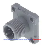 ELST 412 FA GREY Hirschmann M12 4Pin Male Panel Mount Sensor Connector Grey IP67