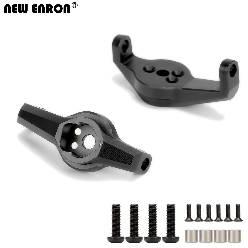 アルミニウム合金製フロントアクスルポータルドライブキャスターブロックセット # 8232 RCクローラーカー用 1/10 トラクサス TRX-4 TRX4 TRX-6 TRX6