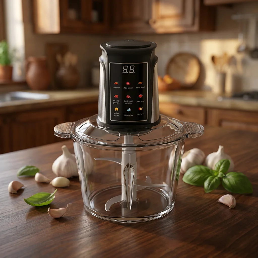 3L Large Capacity Brand New Multifunctional Button 300W Intelligent Home Food Grinder