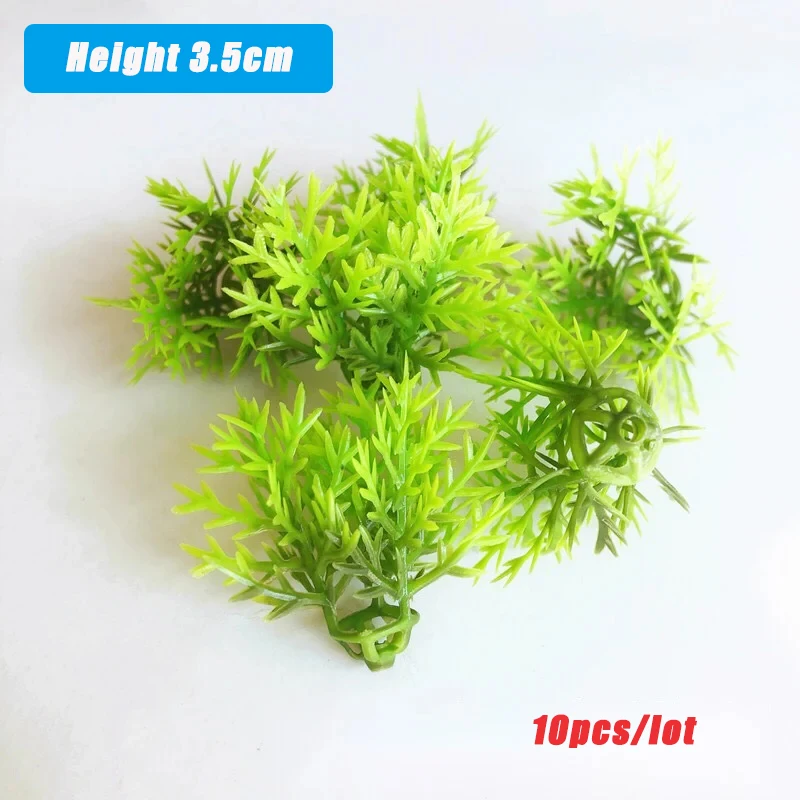 Height 3.5cm Simulation Grass Miniature Green Plant Plastic Toys Architecture Building Materials Railway Train Layout Diorama