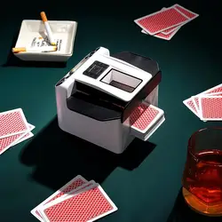 Automatic Card Dealer Machine 2024 New 2 In 1 Licensing And Shuffling Machine 5200mAh Card Shuffler Dispenser Party Playing Card