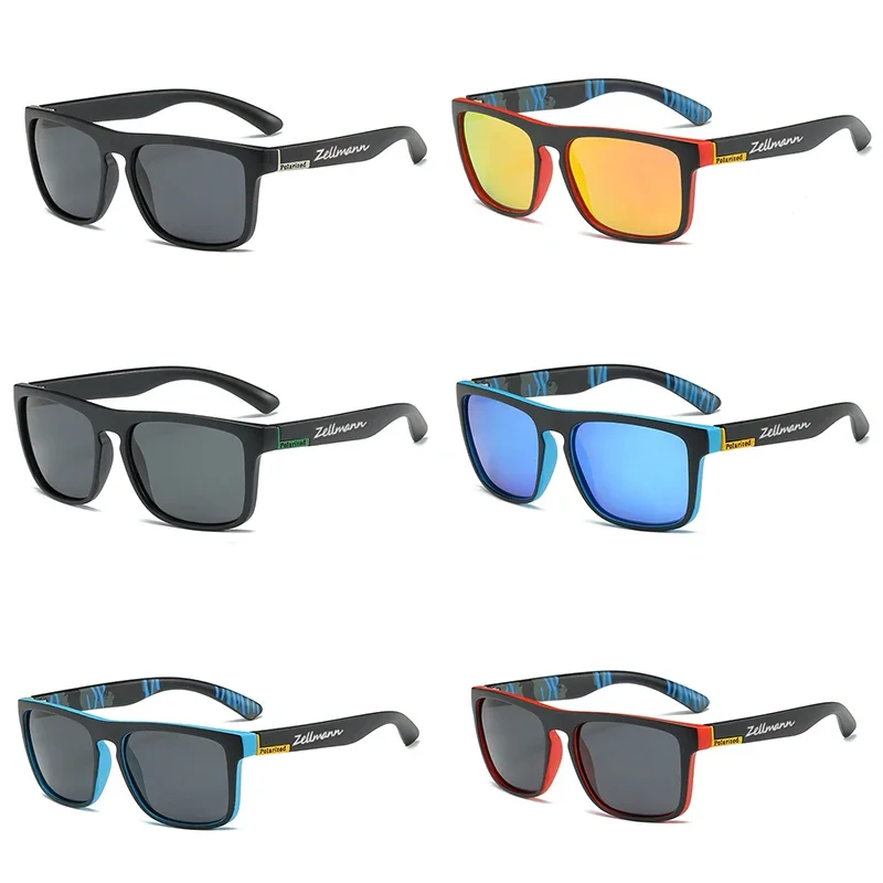 2023 New Fashion Polarized Sunglasses Color Changing Men Outdoor Sports Cycling Eyewear Road Mountain Bike Cycling Glasses image 5