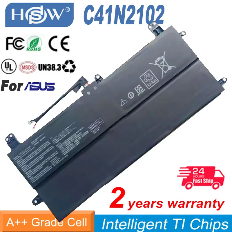 C41N2102 Laptop Battery For Asus Rog FLOW Z13 GZ301ZA GZ301ZC GZ301ZE GZ301VV GZ301VF NR2201ZA NR2201ZE 0B200-04100000