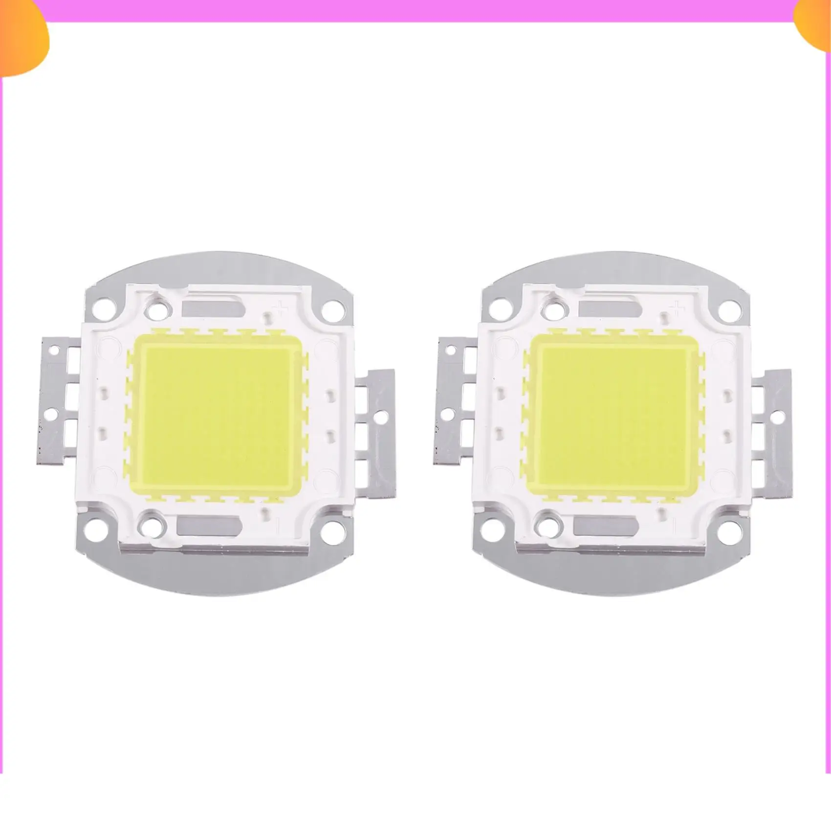 

A23P 2X LED Chip 100W 7500LM White Light Bulb Lamp Spotlight High Power Integrated DIY