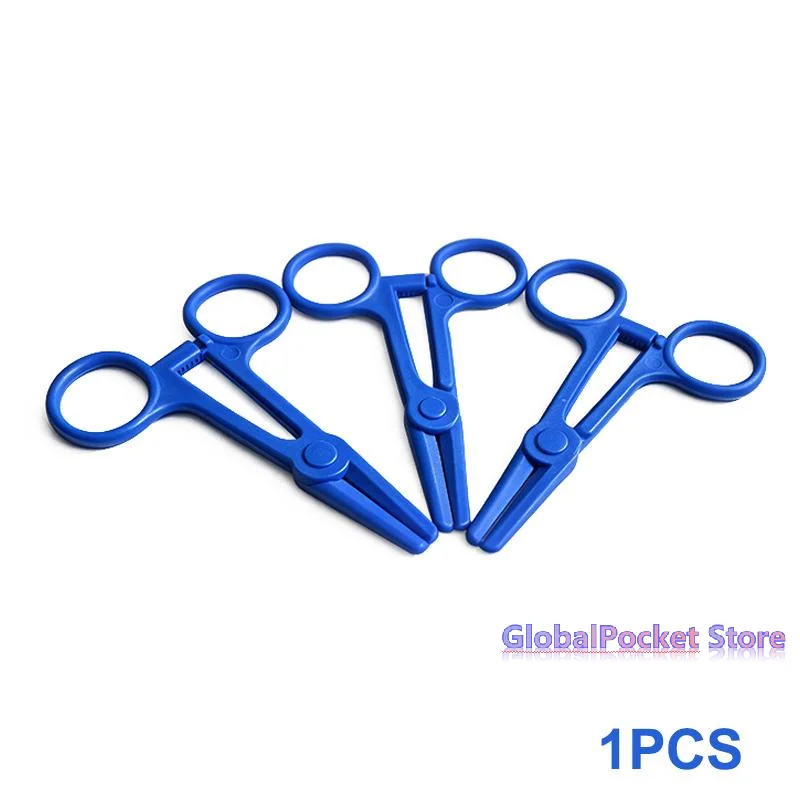 [TG823]Disposable ABS Plastic Hemostatic Forceps Surgical Surgery Outdoor First Aid Care Tools For Doctor Nurse