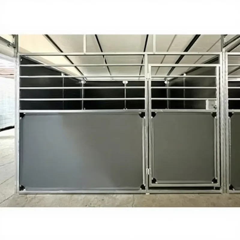 New Arrival Portable Horse Stalls & Equine Barns with Steel/Aluminum/Stainless Steel Frame Hinged Door-Temporary Stable
