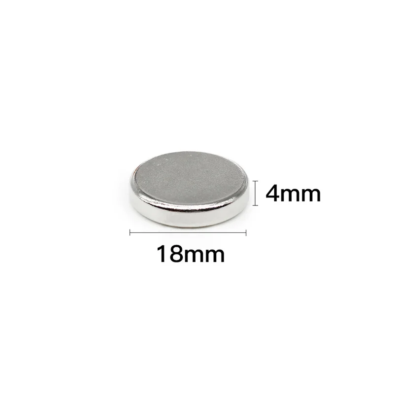 2 50 50 pces 18x4mm redondo forte ímã magnético 18mm x 4mm n35 ndfeb neodímio ímã disco 18*4mm