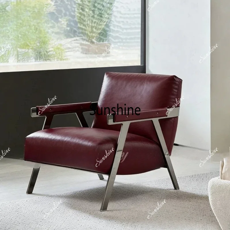 

Modern simple leisure chair living room home creative V-shaped chair