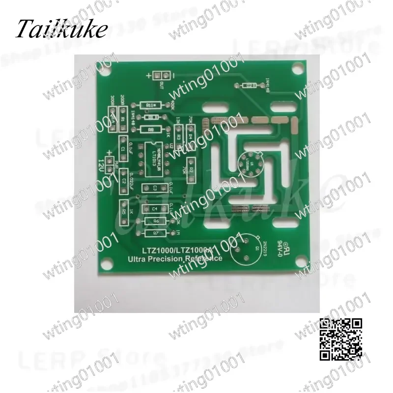 PCB Circuit Board for LTZ1000 LTZ1000a Thickness 1.0 mm Dimensions 62 mm x 62 mm