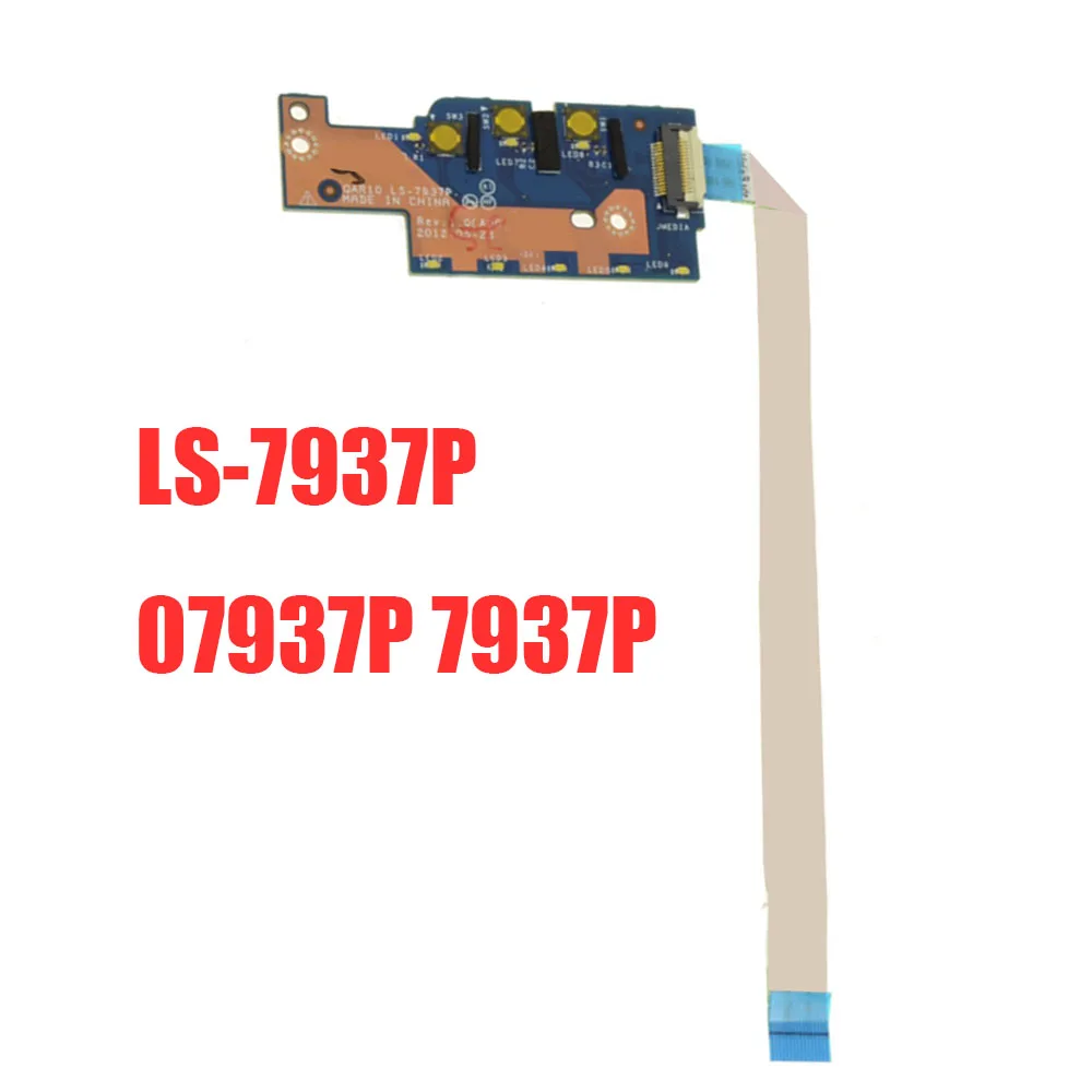 

Laptop Volume Buttons Circuit Board With Cable For DELL For Precision M6700 QAR10 LS-7937P 07937P 7937P New