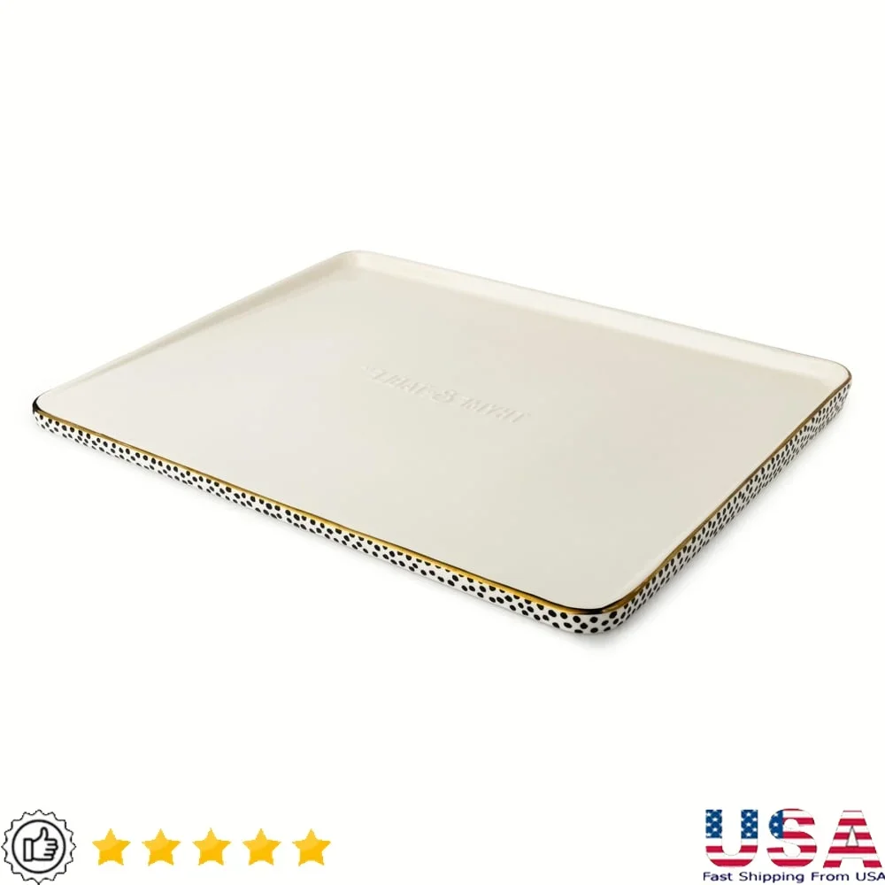 

15 Inch Square Ceramic Baking Stone Non-Stick Pizza Stone Even Heat Distribution Perfectly Crisp Crusts Ideal Baking Bread
