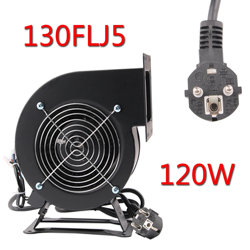 Imagem -05 - Exaustor Elétrico de 120w Modelo Inflável Ventilador de ar Centrífugo 220v e 110v Adaptador eu us