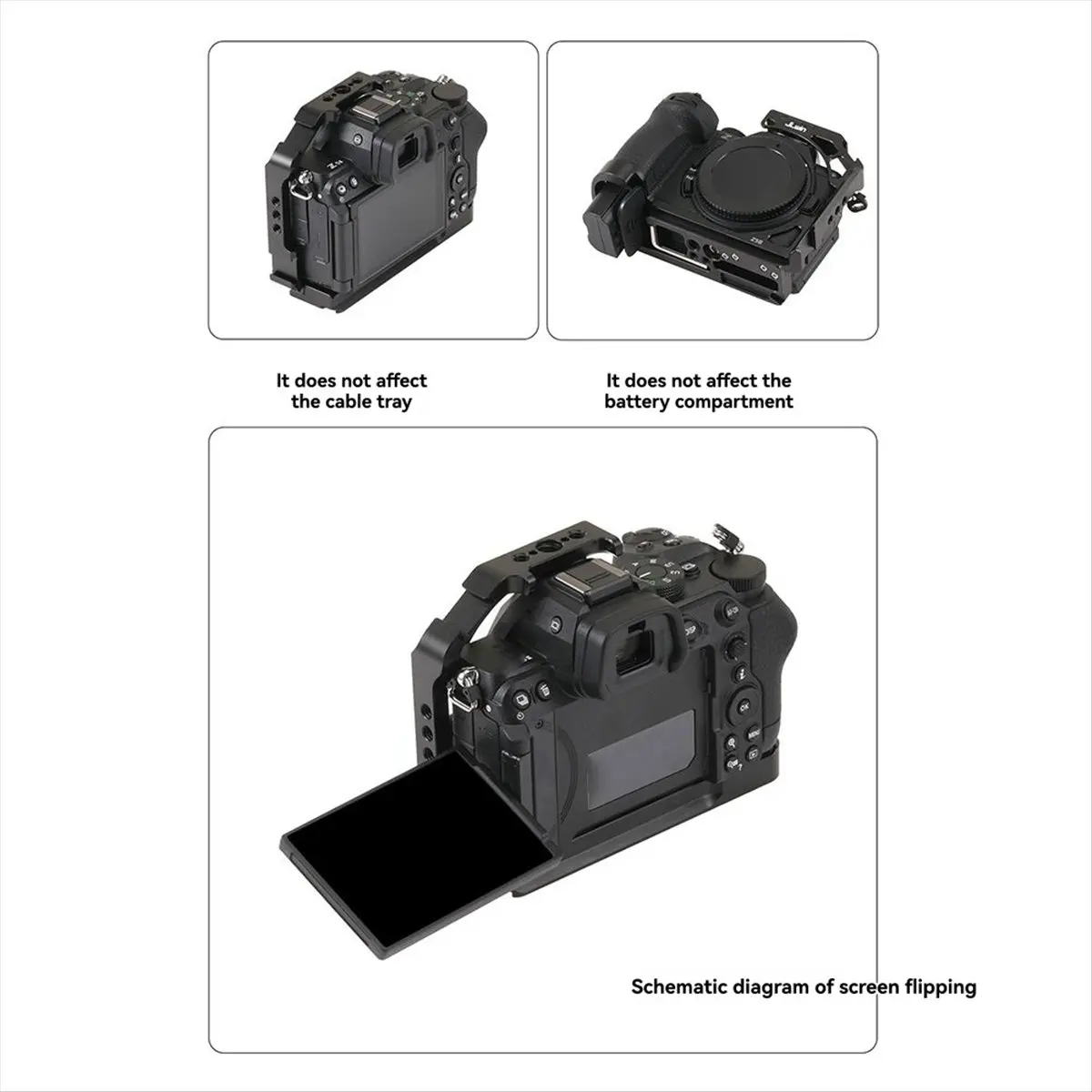 

Клетка-держатель M05K JLWIN для камеры Nikon Z5 II: улучшенные аксессуары для фото- и видеосъемки