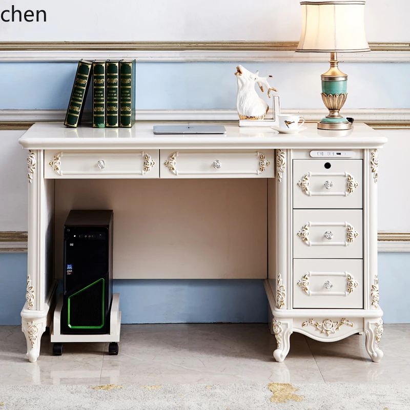 Desk Computer Home Writing Desk Solid Wood Student Desk