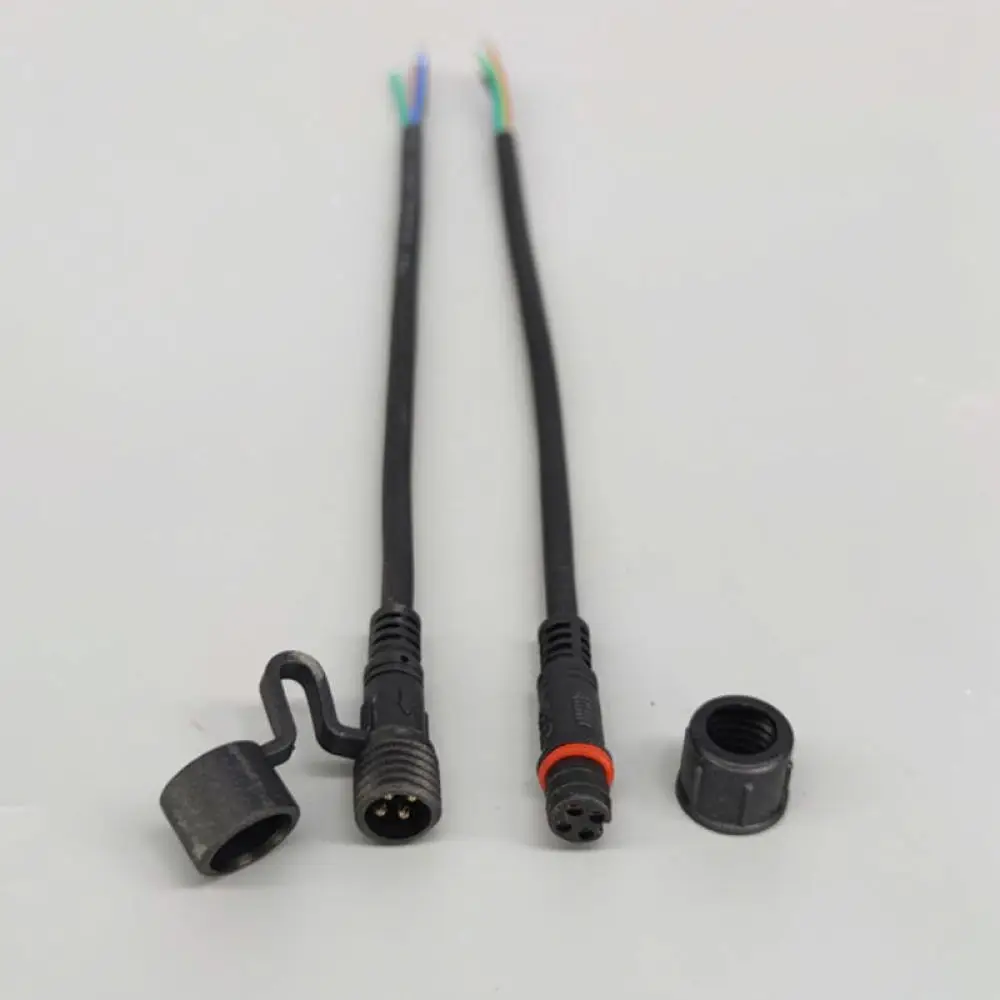Industrial Waterproof Electric Plug For For Shangjiang Outdoor LED Cable Power Quick Connector Male Female Coupling Joint Kit